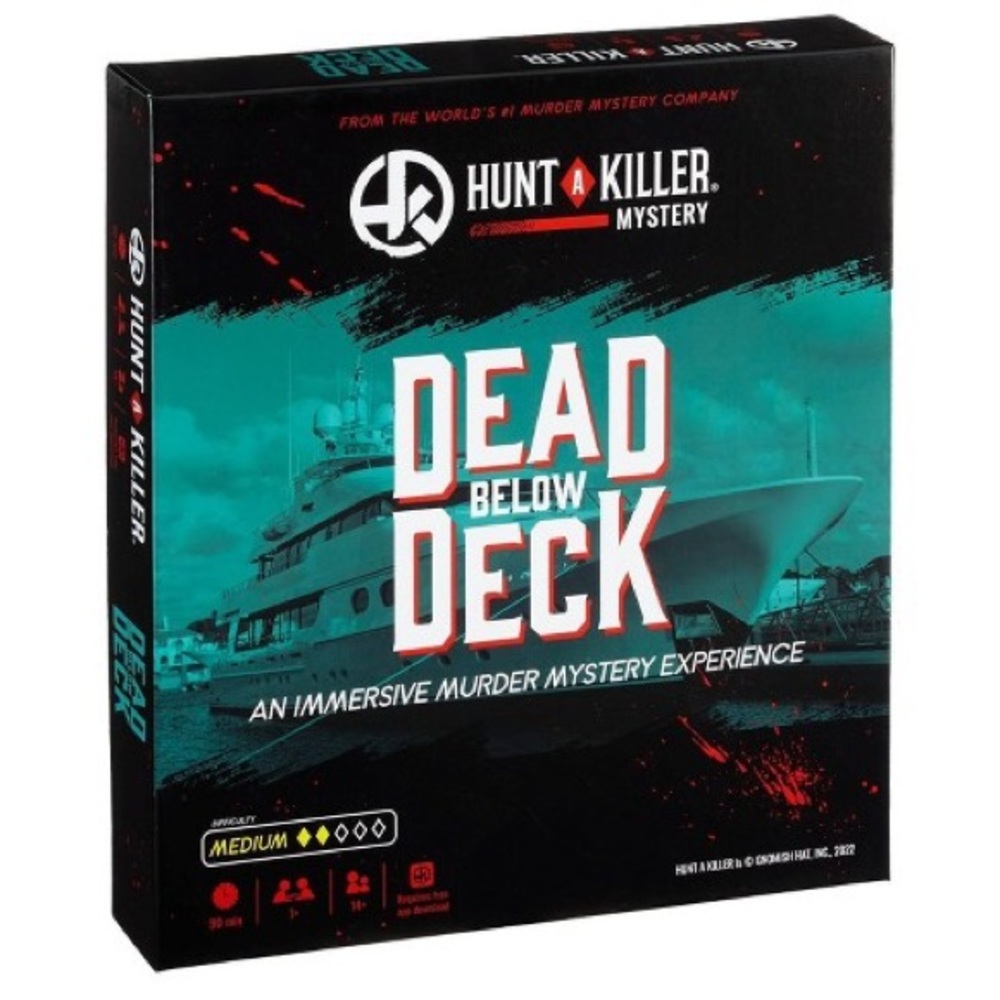 Dead Below deck Hunt a Killer Murder Mystery game
